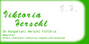 viktoria herschl business card
